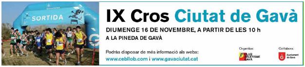 IX Cros Ciutat de Gavà (16 de noviembre de 2008)